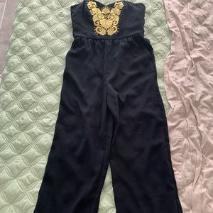 Strapless jumpsuit